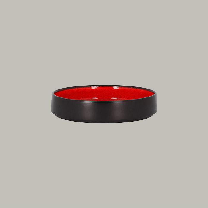 FIRE PIATTO FONDO ROSSO 20CM