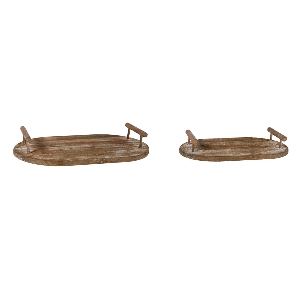 SET 2 VASSOI LEGNO (G.CM.55x 35x9)