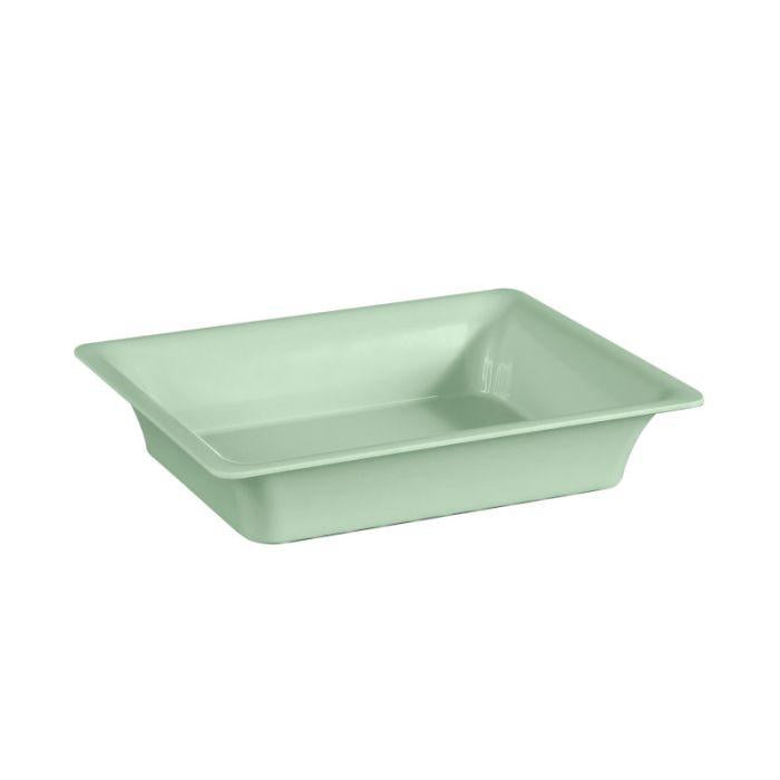 BACINELLA SLIM GN 1/2 H65 MIS.325X265 MELAMINA VERDE