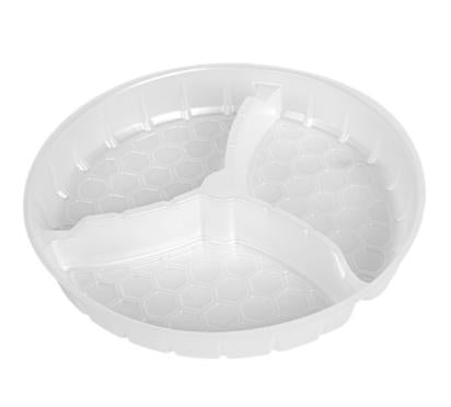 VASCHETTE INSERIBILI 3SCOMP. Ø18,4x2,5 CM TRASLUCIDO CF50PZ