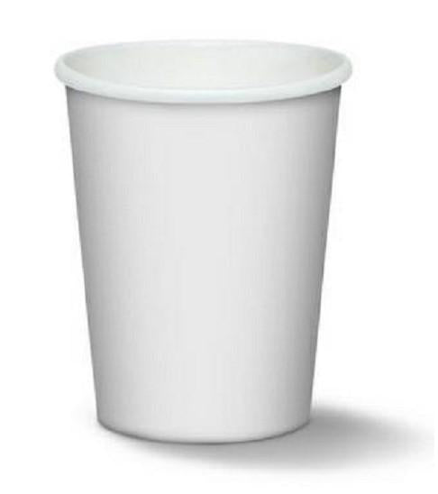 BICCHIERE 360ML BIANCO IN CARTONCINO CF=50PZ