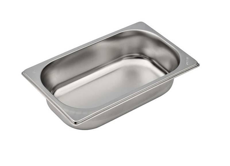 BACINELLA GN 1/4 H65DIM.265X162MM ACCIAIO INOX