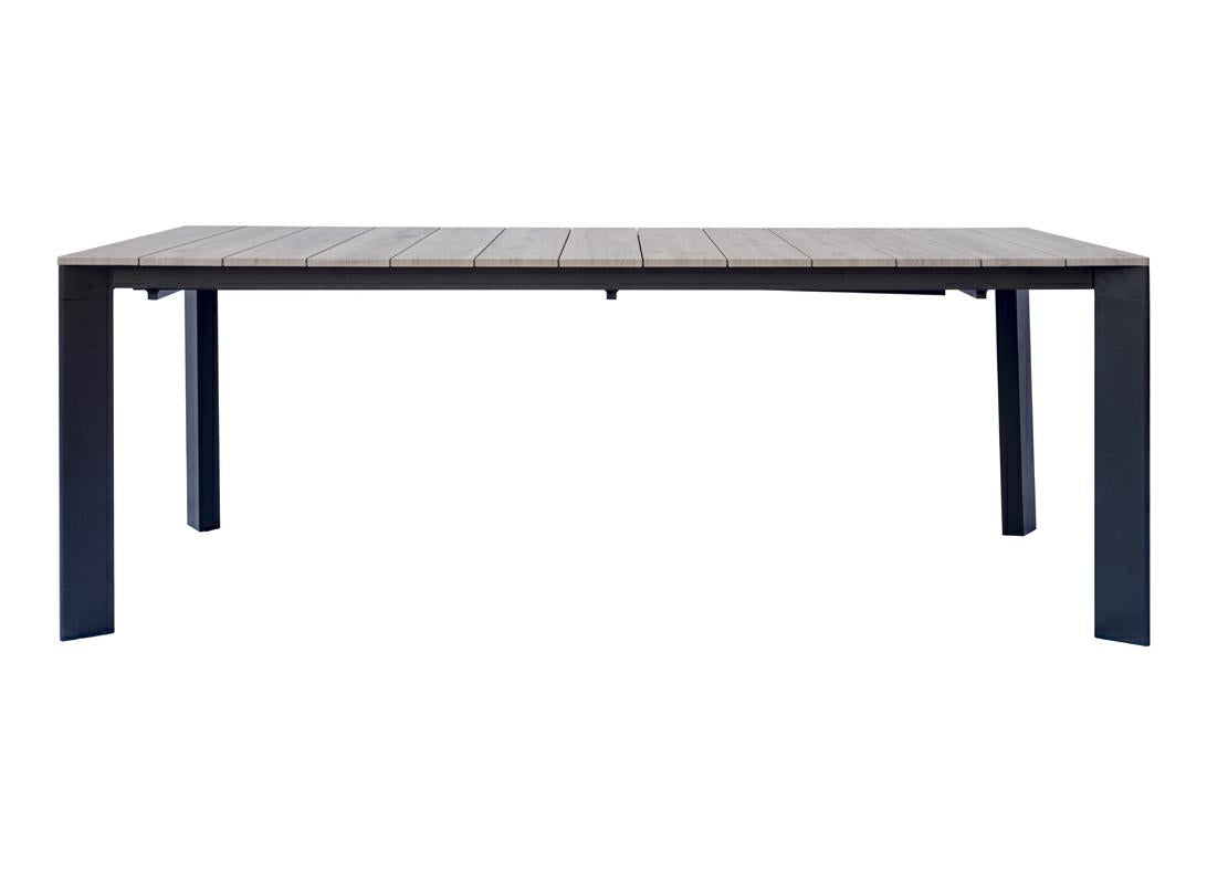 TAVOLO 'ARENZANO' ALLUNGABILE LEGNO-ANTRACITE