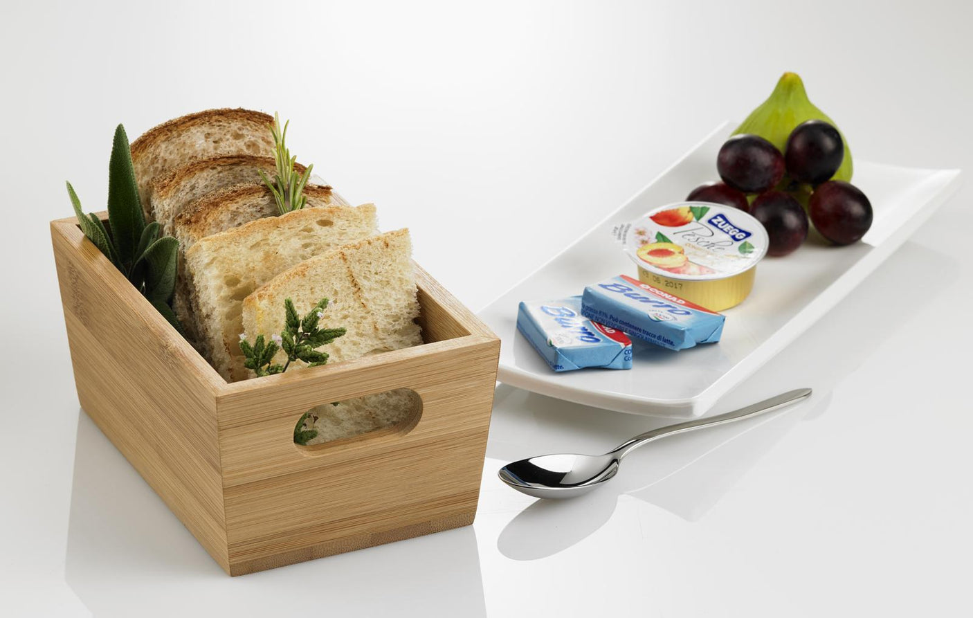 CASSETTINA IN BAMBOOCM.15X10X7H