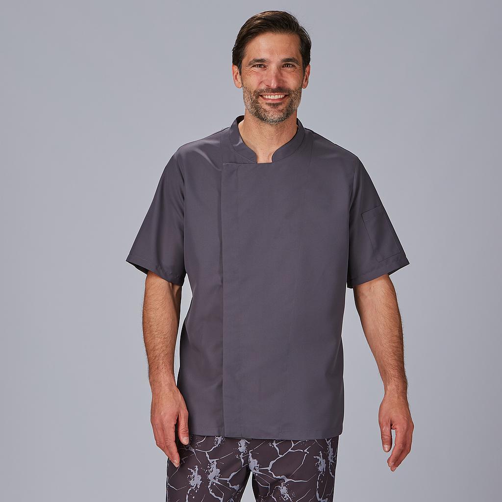 GIACCA CUOCO UOMO M/C LINEA RIVERA COL.GRIGIO ANTRACITE