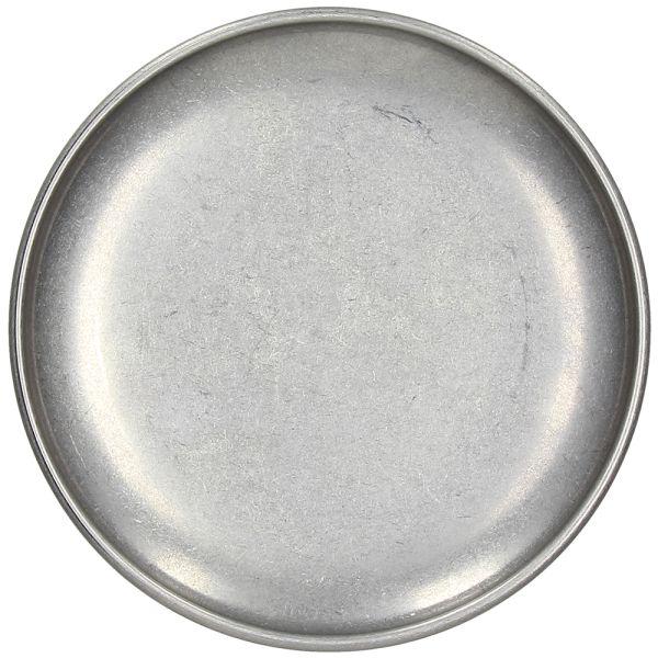 PIATTINO ROTONDO 17Cm ACCIAIO INOX ARGENTO
