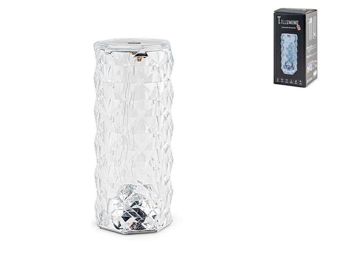 LAMPADA TAVOLO LEFINACR.TRASPARENTE