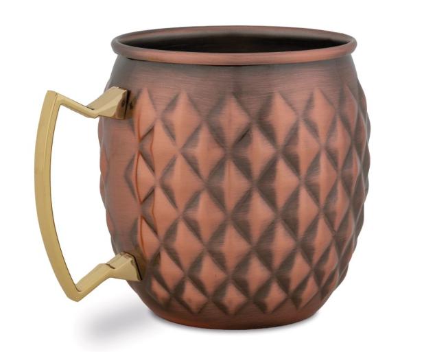 MOSCOW MULE RAME CON MANICO ORO