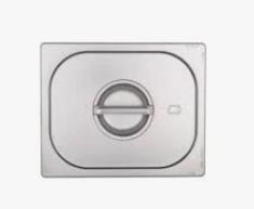 COPERCHIO GN 1/2 IN ACCIAIO 325x265 mm