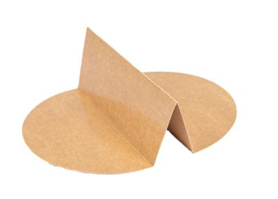 SEPARATORE INSALATIERA Ø25,4/14x6,3 CM NATURALE KRAFT 100PZ