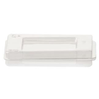 COPERCHIO PIATTO PETTRASPARENTE 7X7CM CF=50PZ X 443