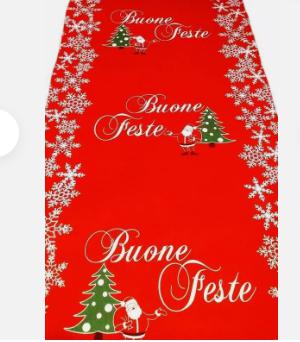 PASSATOIA "BUONE FESTE" CM.100H 50MT