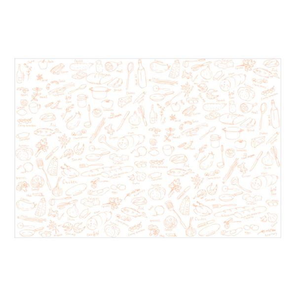 CARTA PER ALIMENTI ANTIGRASSO 'DELI'35x52CM BIANCO CF=500PZ