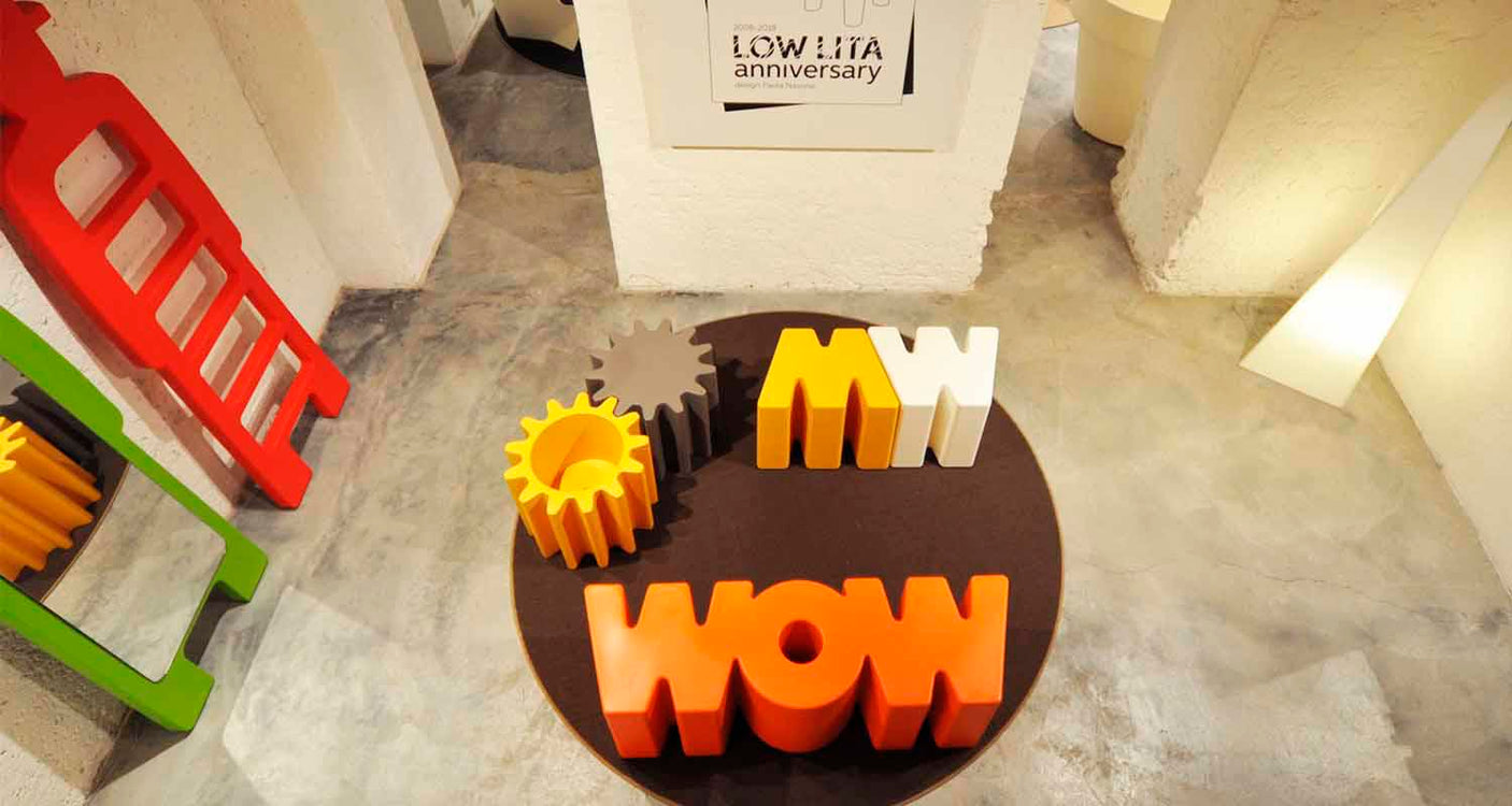 PANCA WOW CM.147X43X43H ARANCIONE