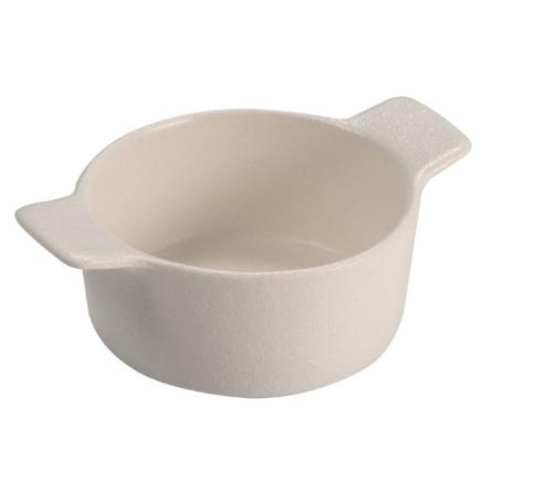 MINI CASSERUOLA RUPIS TONDA BIANCA 7x10 h 4 cm
