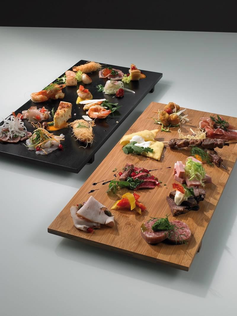 VASSOIO SUSHI MIS.50X23X2,5H LEGNO