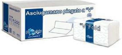 ASCIUGAMANO PIEG.A "V" P.CELL 2V 3150PZ