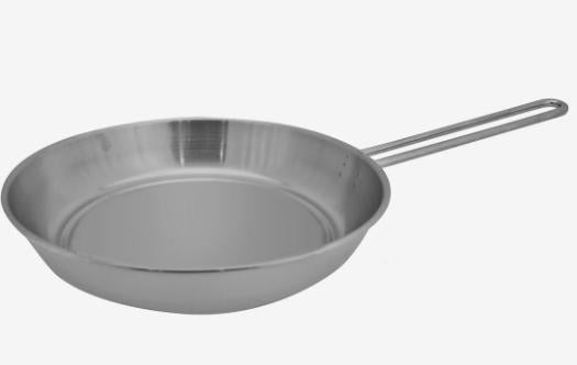 PADELLA CON MANICO DIAM.24CM INOX PLUS