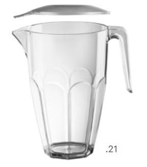 CARAFFA SUMMER C/COPERCHIO 2.25LT SAN TRASPARENTE