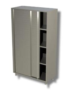 ARMADIO CON ANTE SCORREVOLI C/RIPIANI 1600X500X1800H