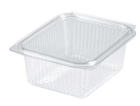 VASCHETTA RETTANGOLARE 500CC IN PET TRASP.INCERNIER. CF=50PZ