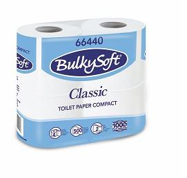 CARTA IGIENICA 4 ROTOLI BULKY 250STRAPPI 2V P.CELL. CF=4RT