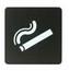 PITTOGRAMMA DIVIETO FUMO METAL 02 10X10 PURE