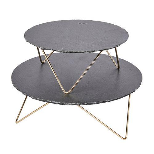 ALZATA 2 RIPIANI ARDESIA 2PZ