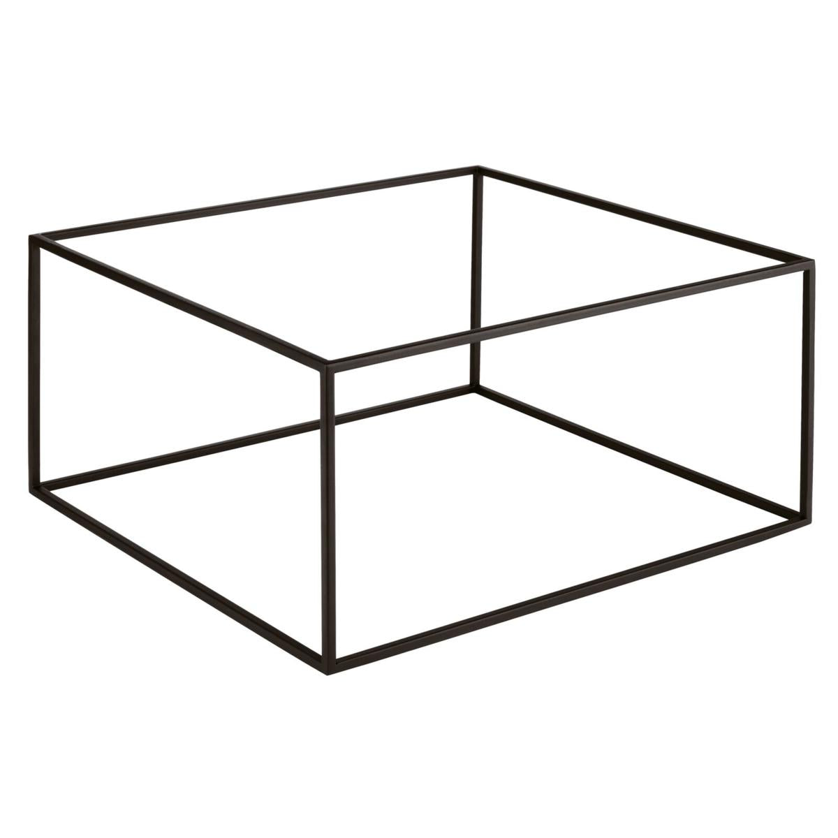 SUPPORTO METALLO NERO 32,5X17,5/35,4X32,5CM