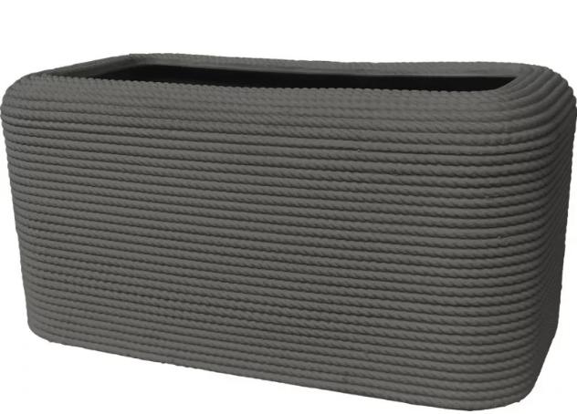 CASSETTA BALI 81X41X40H MOD.CASCORD COL.COOL GREY