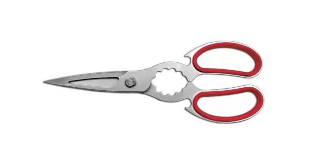 FORBICE INOX PER PIZZA 24CM SABBIATA