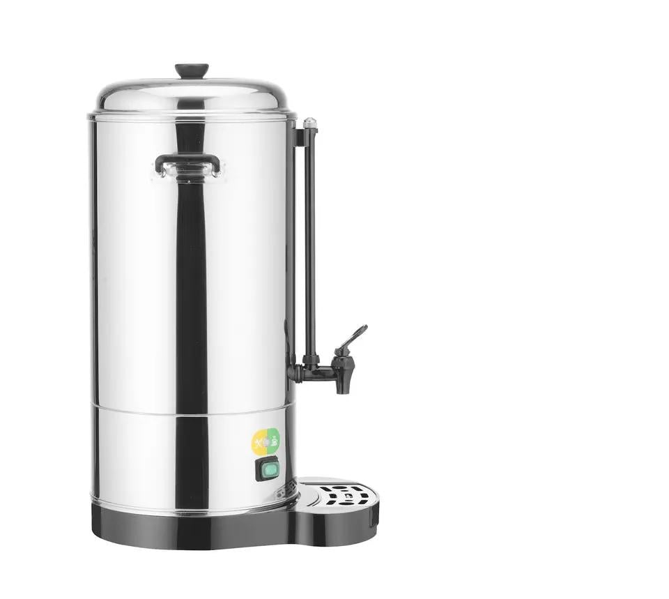 BOLLITORE PER BEVANDE DOPPIA PARETE 18LT ARGENTO 230V/2200W