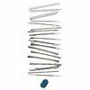 KIT ATTREZZI 18PZ PER DECORO INOX