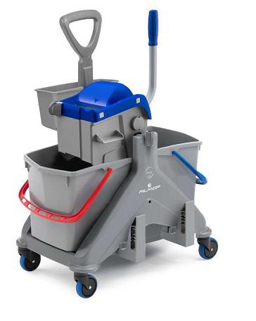 CARRELLO SERVIZI ONEFRED SECCHIO 50LT.+STRIZZATORE 7003UA