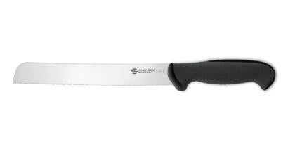 COLTELLO PANE CM 21 'TECNA' NERO