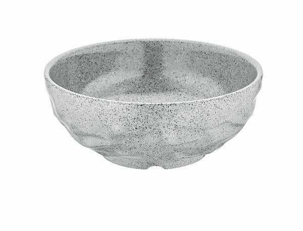 BOWL CON PIEDE CM.20X8H SHOW PLA GRANITO