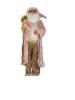 BABBO NATALE IN TESSUTO COLORE BIANCO/ORO CM50X26XH180