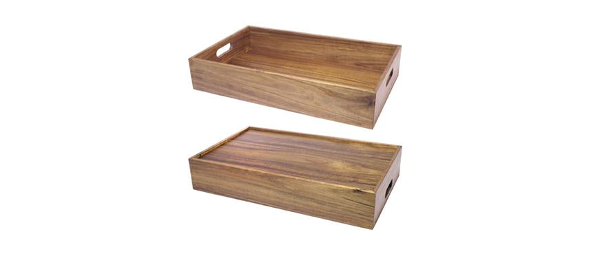 E.BUFFET ACACIA CASSETTA GN 1/1 H.10