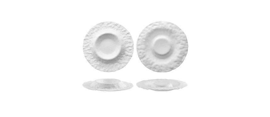 PIATTO PIANO GOURMET31CM VULCANO ROCCIA