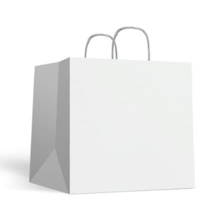SHOPPER PASTICCERIA COL. BIANCO 36+24X30 CF=25PZ