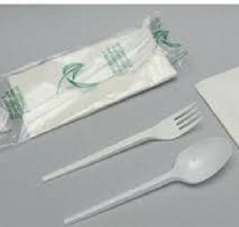 BIS FORCHETTA+CUCCHIAIO+TOV P3 "BIO-PLA" CT=500PZ