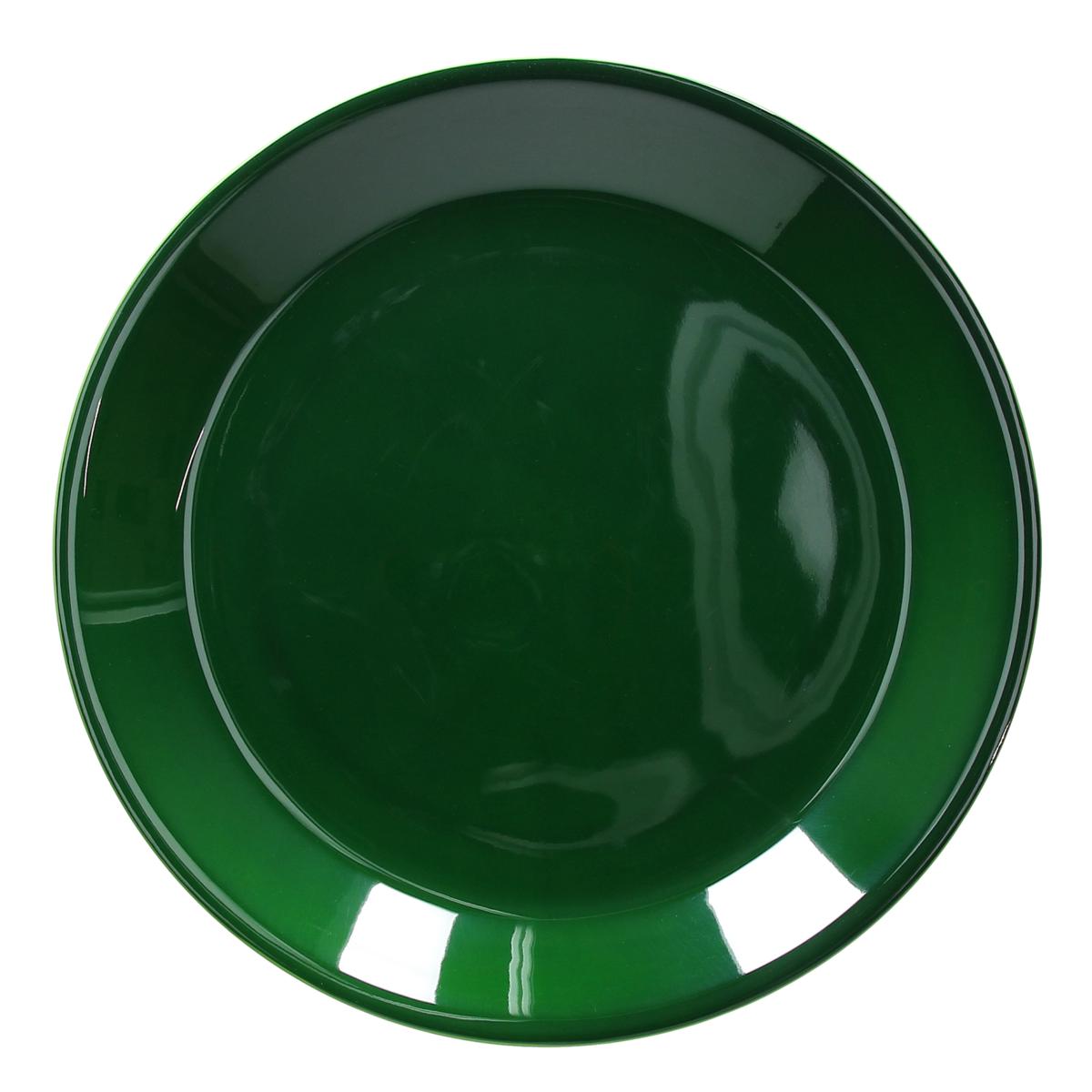 VASSOIO ROTONDO 40CMMELAMINA VERDE