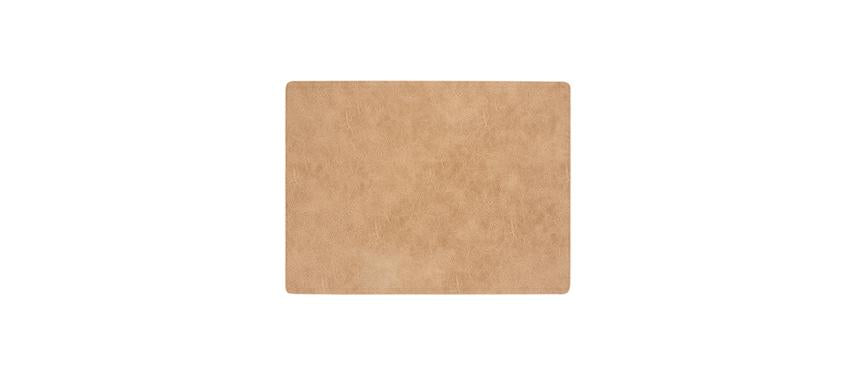 TOVAGLIETTA RETTANGOLARE 44.5X33 PELLE BEIGE