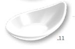 PIATTINO A GOCCIA MONODOSE BIANCO 18CC CF 6PZ
