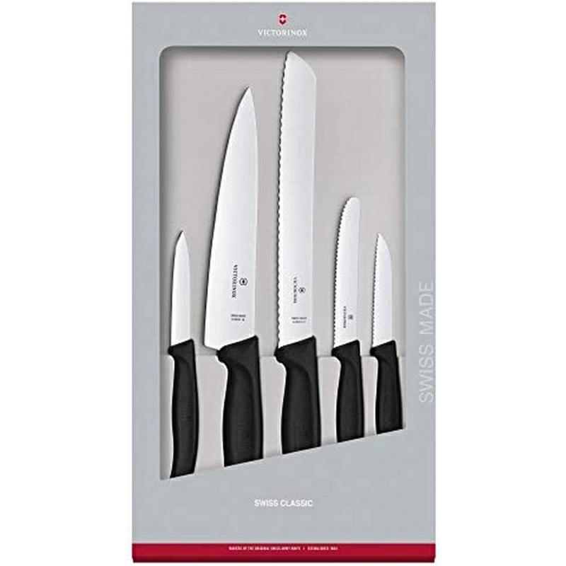 SET DA CUCINA 5PZ 'SWISS CLASSIC CUCINA' NERO