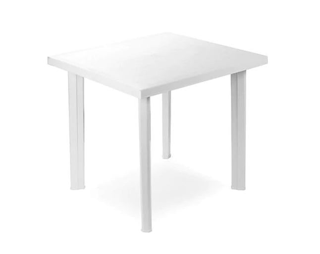 TAVOLO RETTANG.FIOCCO MIS.80X75X72H BIANCO