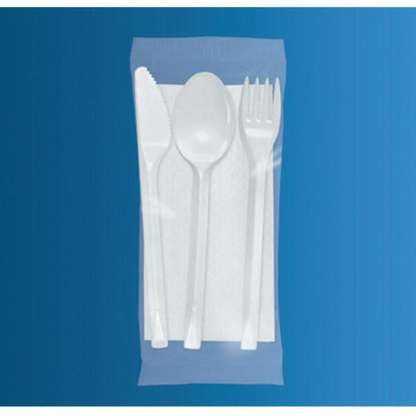 POSATA TRIS RIUTILIZZABILE BIANCO+TOV. CT=500PZ