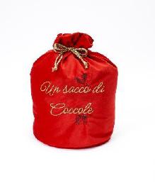 SACCO VELLUTO 22X34CM ROSSO