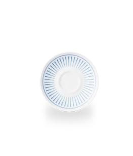 PIATTINO TAZZA CAFFE ERA BLUE 11.8