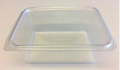 VASCHETTA RETTANGOLARE 1000CC IN PP TRASP.INCERNIER. CF=50PZ